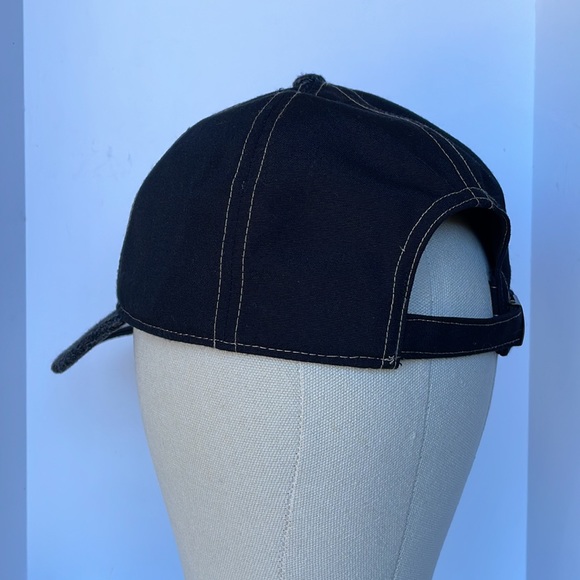 STETSON Black Baseball Cap Mens Hat Adjustable Strapback NWT - Picture 5 of 11